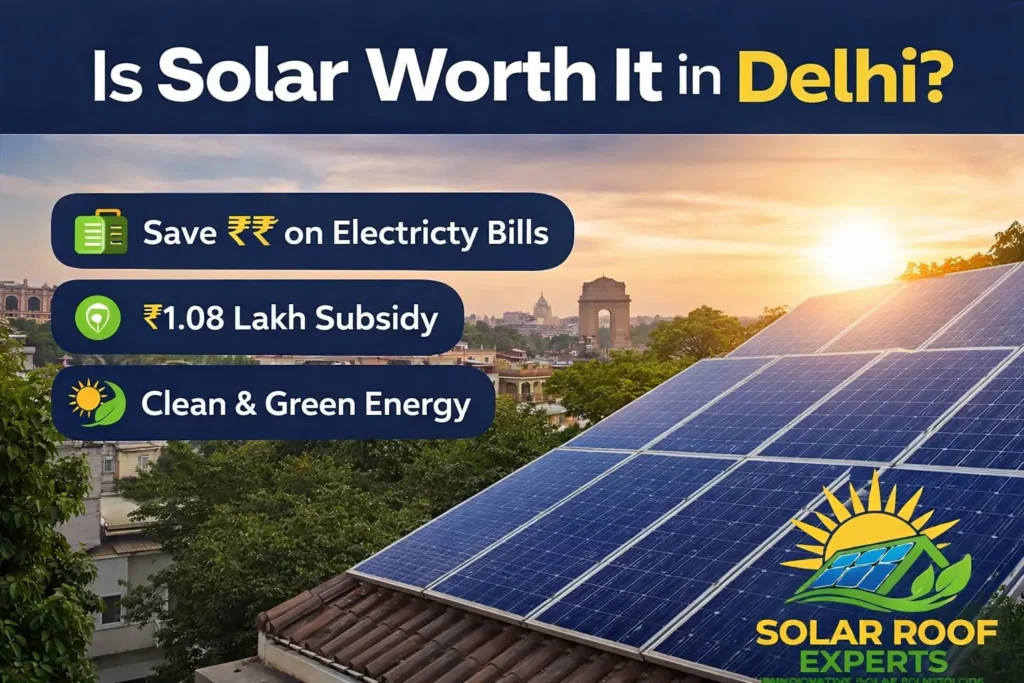 is solar worth it in delhi
